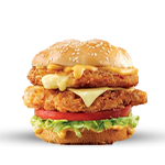 Classic Double Chicken Fillet Burger 